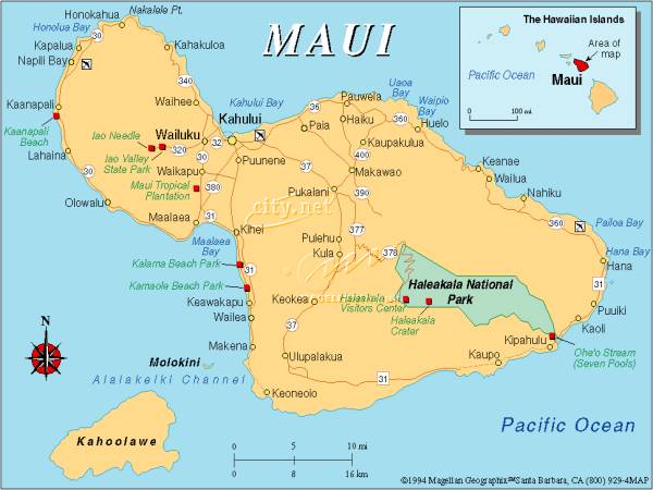 Maui Map