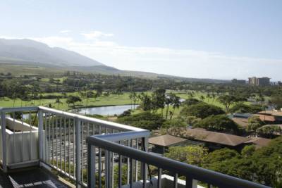Golf Course and Mountains